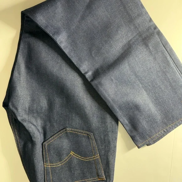Men's Straight Denim Jeans - Deep Blue